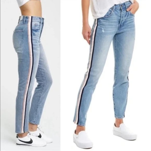 pistola Denim - Pistola side stripe jeans
